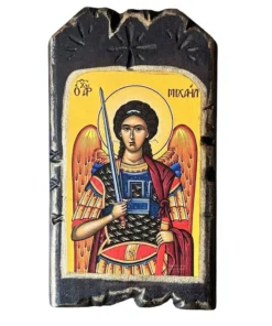 Χειροποίητη βυζαντινή εικόνα Αρχάγγελος Μιχαήλ