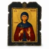 Χειροποίητη Εικόνα Αγία Αναστασία η Ρωμαία – Τεχνητή Παλαίωση σε Καμβά Υψηλής Ποιότητας